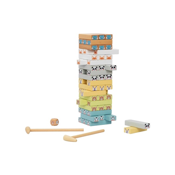 Wooden Animal Balancing Game