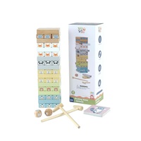 Wooden Animal Balancing Game