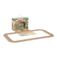 Portable Dinosaur Playset in a Case