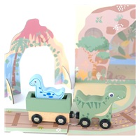 Portable Dinosaur Playset in a Case