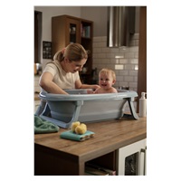 Foldable plastic baby bath Tega Baby light green