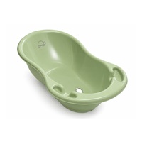 Anatomical bathtub with drain 102 cm Turtle light green