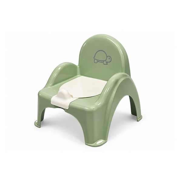 Play potty with lid Teddy Turtle light green