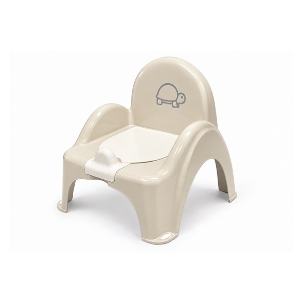 Play potty with lid Teddy Turtle light beige