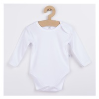 Baby bodysuit with long sleeves Bobas Fashion white, size 62 (3-6m)