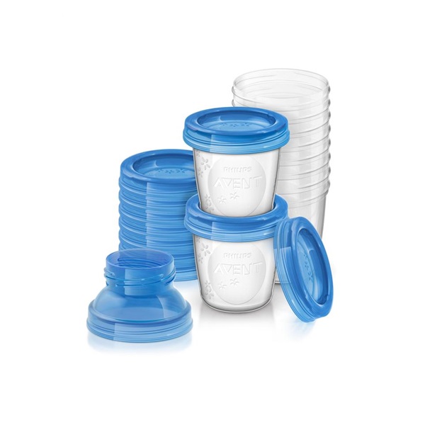 Set of Via cups Avent - 10 pieces