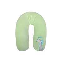 Universal Suede Nursing Pillow Womar Giraffe Green