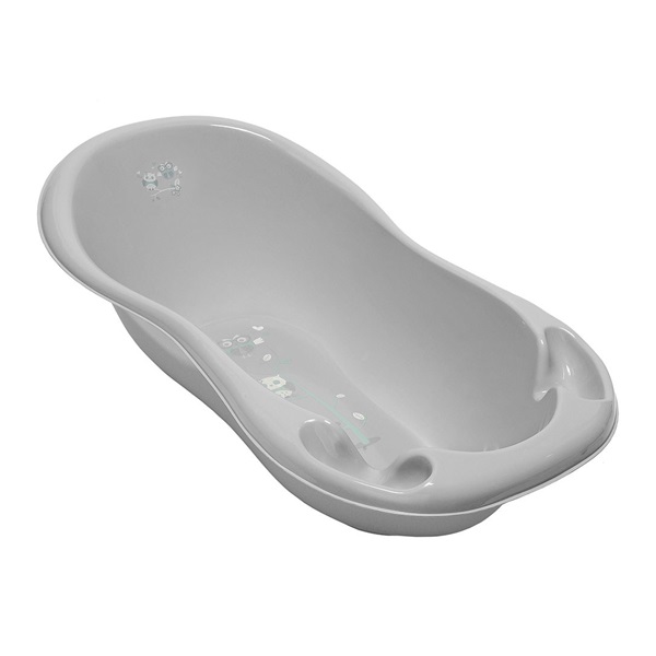 Anatomical bathtub 102 cm owl grey