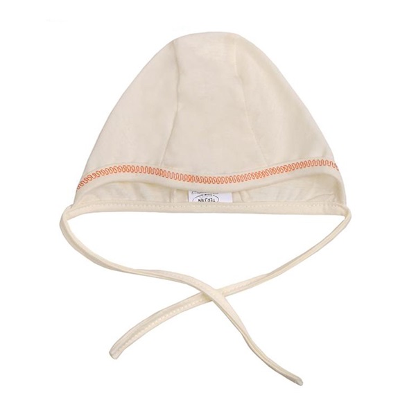 Baby cap New Baby beige, size 56 (0-3m)