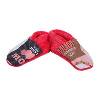 Slippers Cuddly Zoo Mom M coral