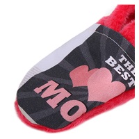 Slippers Cuddly Zoo Mom M coral