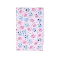 Changing mat Akuku 55x70 owls pink-blue