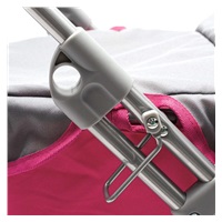 Deep Baby Mix Viola doll stroller pink and grey