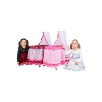 PlayTo Doll basket Nicole pink