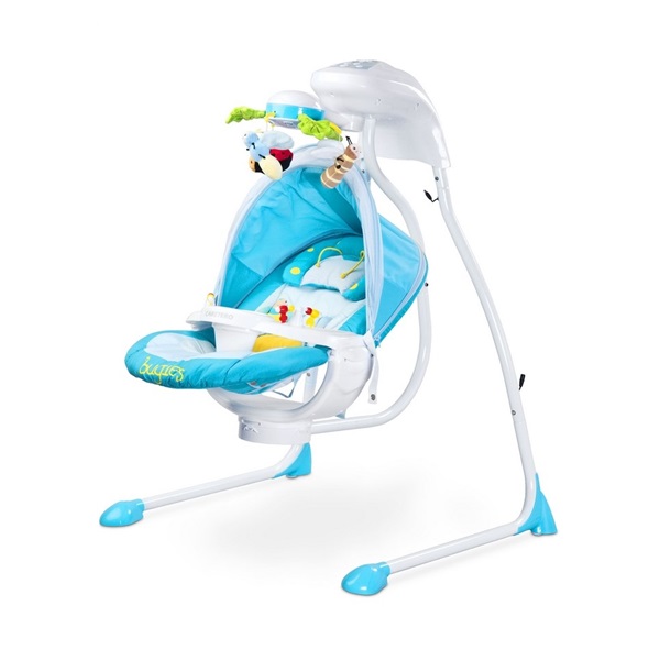Baby swing CARETERO Bugies blue