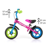 Children‘s bike Milly Mally Dragon with brake multicolor
