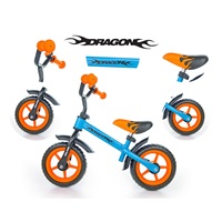 Kids bike Milly Mally Dragon orange-blue