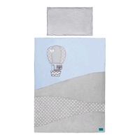 6-part bed linen Belisima Balloon 100/135 blue