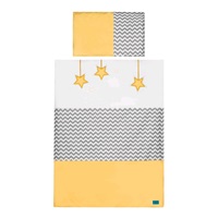 6-part bed linen Belisima Star 100/135 yellow