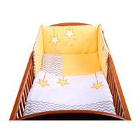 6-part bed linen Belisima Star 100/135 yellow