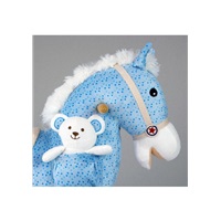 Rocking horse with melody Milly Mally Pony blue